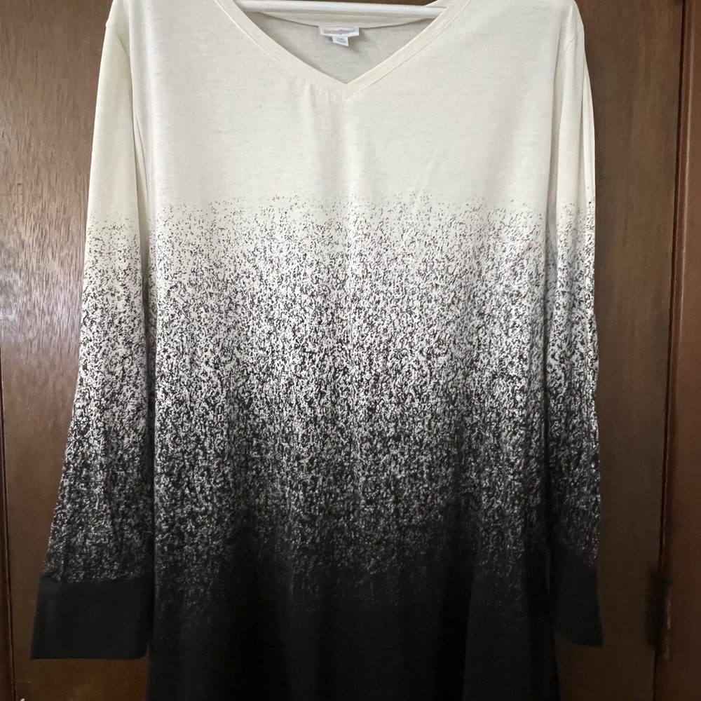 LuLaRoe Gray Long Sleeve Relaxed Tunic